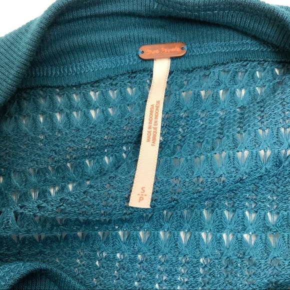 Free People Sistine Cold Shoulder Hacci Knit Top - Picture 10 of 12